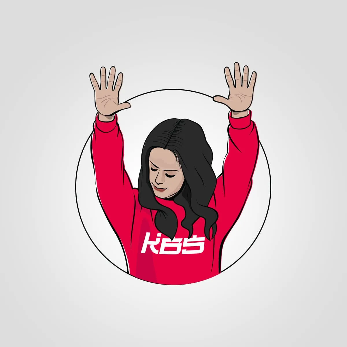 KBS “Bless Up” Apparel Art